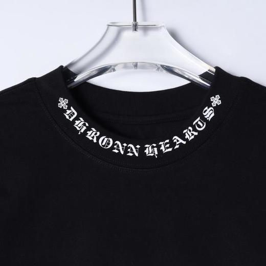 88250SDSA男装2026新款高贵轻奢美式潮牌领口字母印花圆领短袖T恤百搭 商品图2