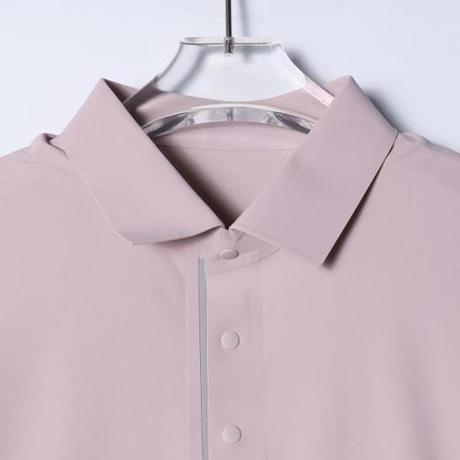 SDSA男装2026新款高贵轻奢老钱风透气亲肤polo领短袖T恤百搭上衣 商品图4