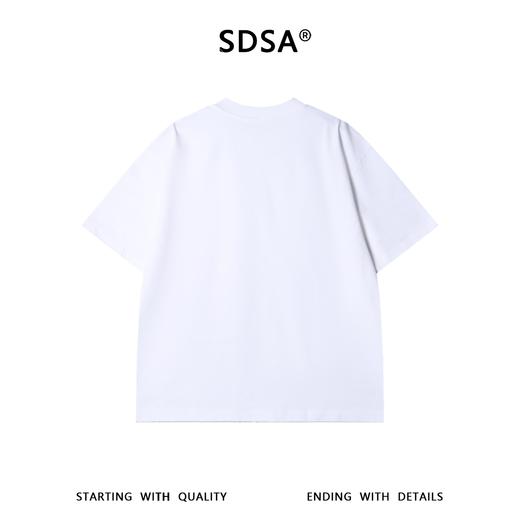 88312SDSA男装2026新款高贵轻奢美式潮牌印花刺绣字母圆领短袖T恤百搭 商品图5