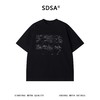 88291SDSA男装2026新款高贵轻奢美式潮牌撞色印花字母圆领短袖T恤宽松 商品缩略图1