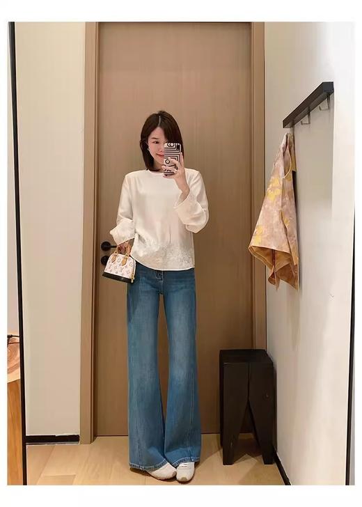 国风新中式重工人丝炒色刺绣珠片马甲＋小衫 商品图5