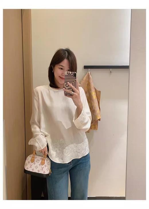 国风新中式重工人丝炒色刺绣珠片马甲＋小衫 商品图4