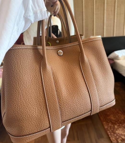 爱玛花园自然摔荔枝纹纯牛皮包包 商品图11