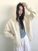 老米优品🎈3-5天！韩代同款。品质nice~《蕾丝花边太空棉卫衣外套》宽松连帽设计，慵懒少女感拉满~ WT260322A 商品缩略图3