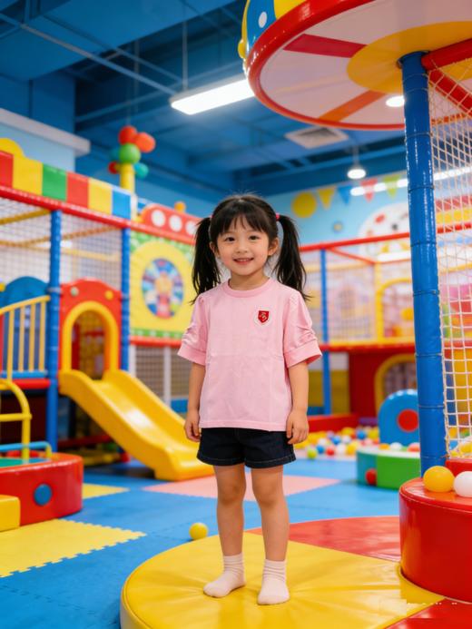 佐丹奴童装25年新款全棉平纹印花短袖T恤衫03326207 商品图1