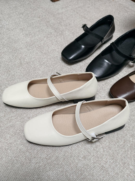 Jane芭蕾小皮鞋爱马同款玛丽珍鞋软底鞋 商品图7