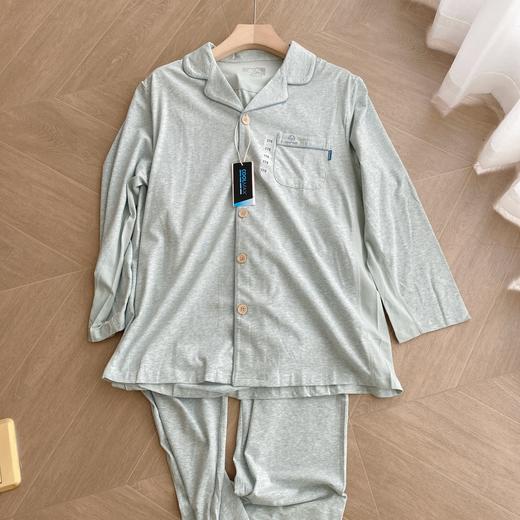 云仓【红豆正品】 穿出运动服的干棉爽 纯色长袖家居服睡衣 商品图3