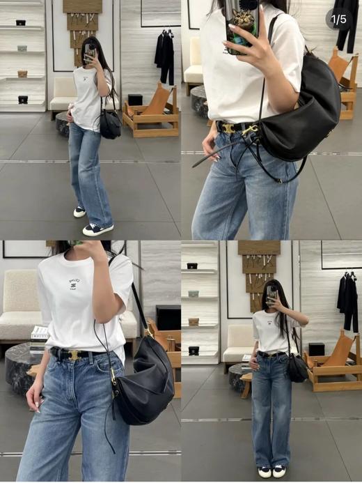 C*line 塞琳|高级小刺绣 26新款经典极简主义短袖T恤 商品图6