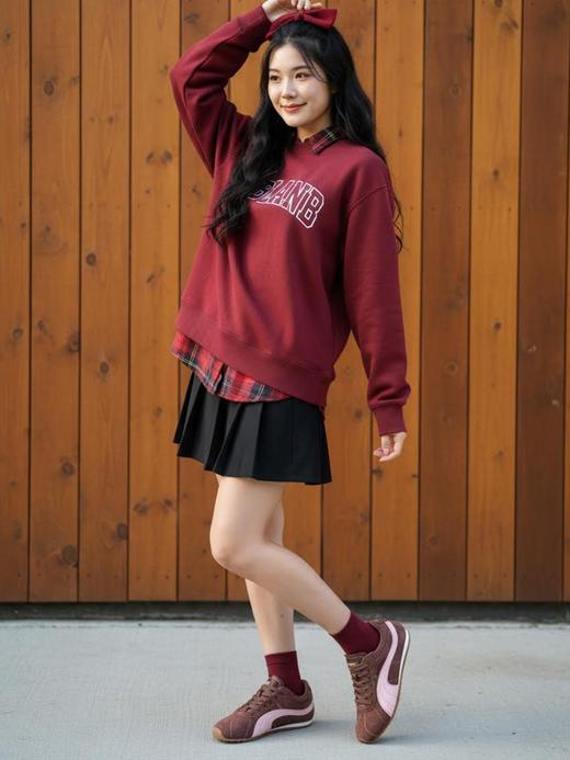 直发 品牌同款 真皮复古女士德训鞋 全身都是真皮材料 商品图5