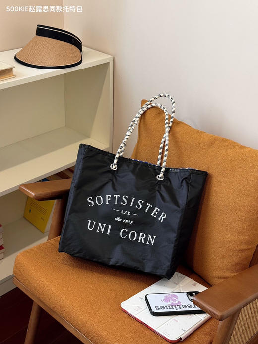 🌈通勤包天花板❗️赵露思种草❗️【Le*portsac同款托特包】😎品质对标专柜，大容量让出行、通勤、变得更简单，⚠️字母设计简约又不失时尚感！ 商品图6