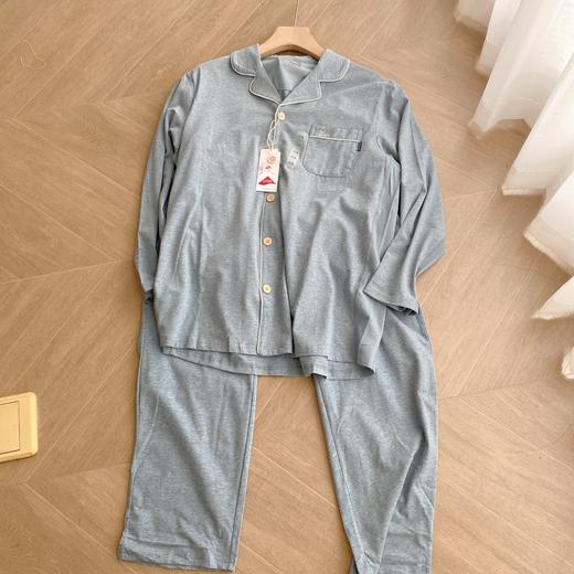 云仓【红豆正品】 穿出运动服的干棉爽 纯色长袖家居服睡衣 商品图2