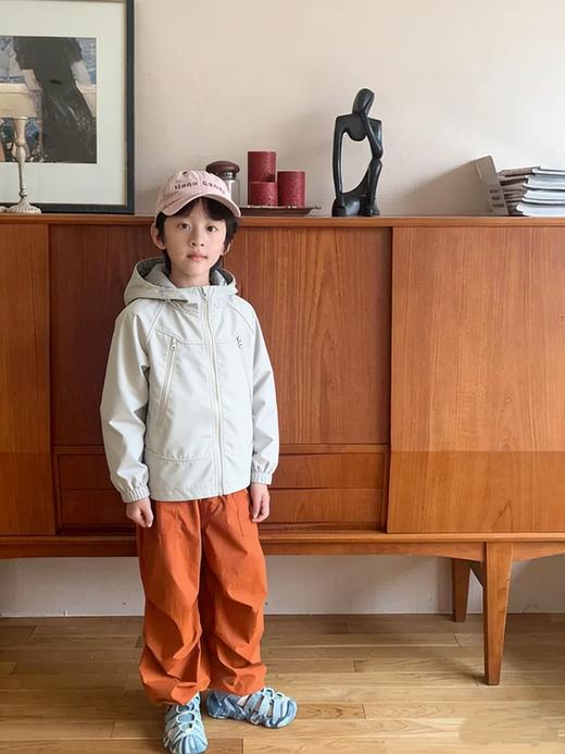 直发 化骨鸟同款 儿童单层硬壳冲锋衣 专业防水防泼水 小雨一擦即干 商品图4