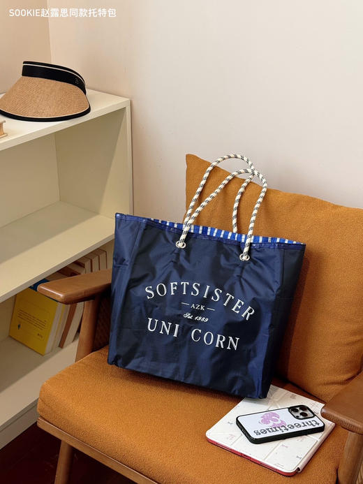 🌈通勤包天花板❗️赵露思种草❗️【Le*portsac同款托特包】😎品质对标专柜，大容量让出行、通勤、变得更简单，⚠️字母设计简约又不失时尚感！ 商品图5
