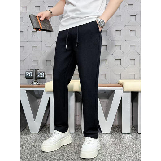 新款休闲裤潮流运动男士抽绳宽松时尚百搭帅气直筒卫裤  KDZC-26025/26026 商品图0