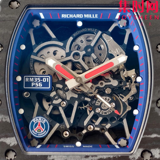 ZF理查德米勒RM35-01 理查米尔RM035-01｜PSG 巴黎圣日耳曼联名特别款 男士腕表 商品图4