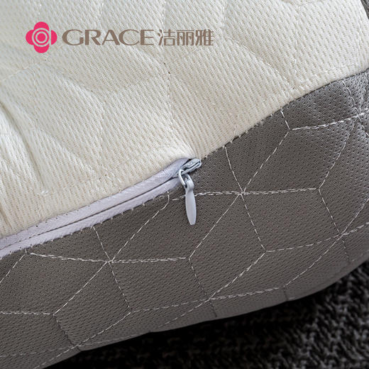 洁丽雅（Grace)月影.3D护颈乳胶牵引枕头枕芯CP2925 商品图3