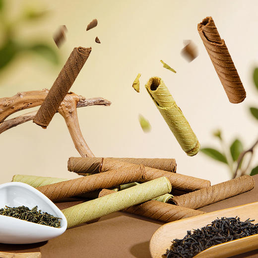 旺旺茶卷 乌龙茶红茶绿茶味 商品图1
