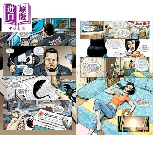 【中商原版】哥斯拉 地球统治者 IDW经典收藏版 英文原版 Godzilla Rulers of Earth IDW Classic Chris Mowry 商品图4