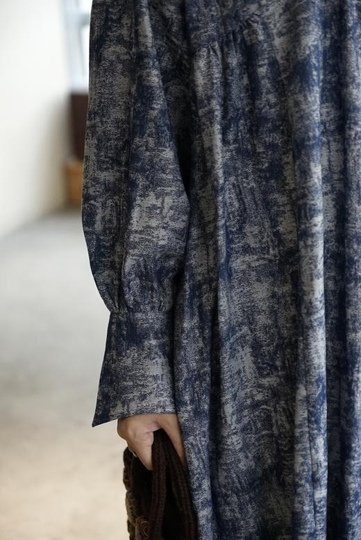 The last flower蓝染织连衣裙 商品图7