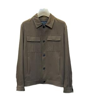 男款logo刺绣夹克外套zo015