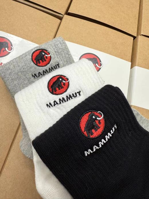 F032362简约大气时尚潮流休闲运动男女同款一盒5双中筒袜 商品图5