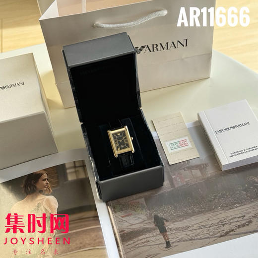 原单阿玛尼AR11666 方形男士腕表 小手腕福音
机芯：原装进口石英机芯 商品图4