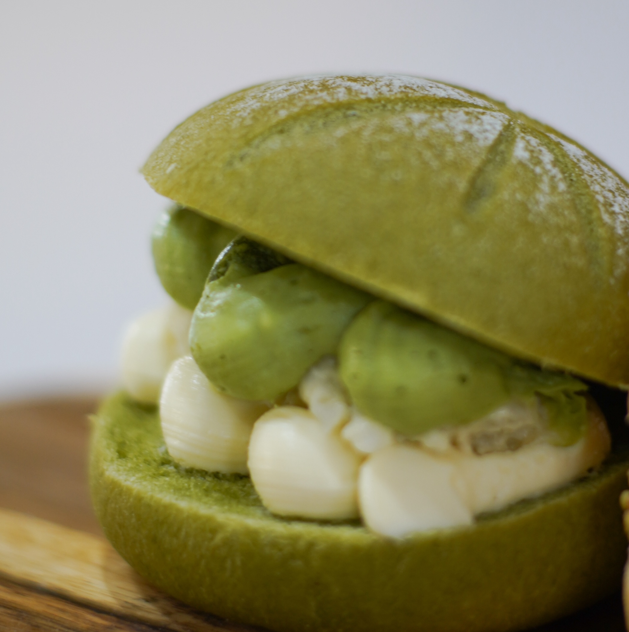 羽衣甘蓝青苹果米堡【无麸质】【Gluten Free】