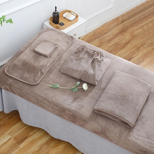 10A珊瑚绒美容毛巾抗菌柔软吸水不掉毛 商品图3