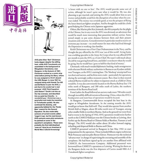 【中商原版】美国志愿大队 飞虎队 王牌飞行员 American Volunteer Group Flying Tigers  Aces 英文原版 Terrill J Clements 商品图4