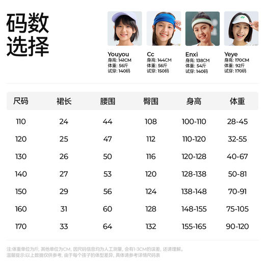 【一体式花苞裤裙】森林棠26夏款轻盈透气甜美女孩运动蓬蓬短裤42962045 商品图5