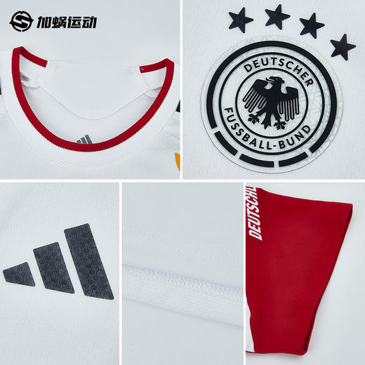 SFS正品 Adidas阿迪达斯2026世界杯德国球员版短袖训练服JZ4598 商品图2