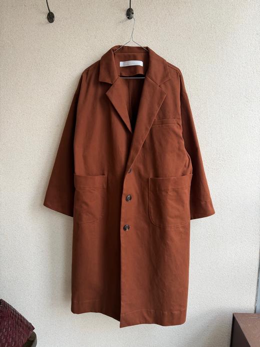 The last flower of the afternoon 栗子色西装大衣外套 商品图7