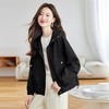 百媚生 连帽短款风衣外套女休闲夹克上衣MUZI68870 商品缩略图8