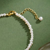子佩集【珠映欢颜】银S925珍珠惜王妃手链【SGB0510003】2*3.5mm珠镀金2601 商品缩略图2