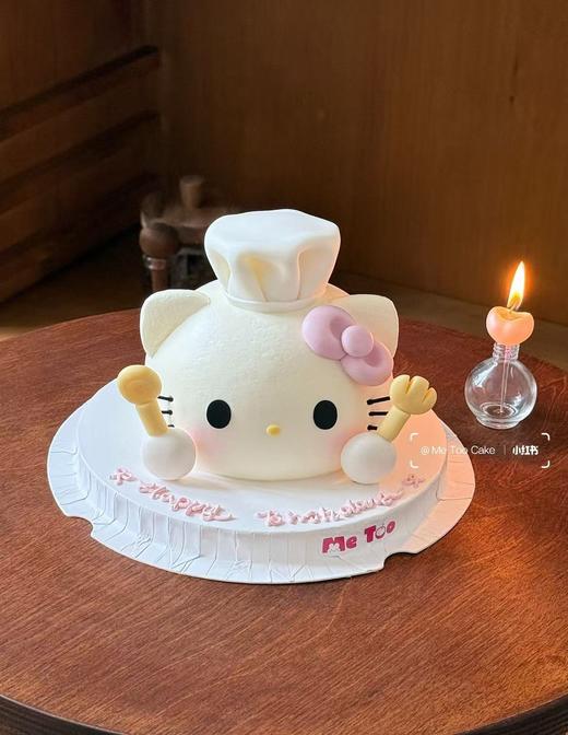 多款式~天使kitty干饭/大厨可爱卡通蛋糕-低糖处理无添加 商品图3