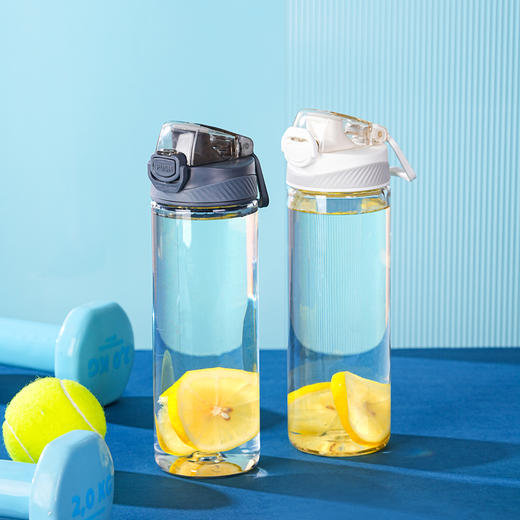 【自营】全格 你好生活Tritan运动杯子水杯 620ml　SJ010201 商品图1