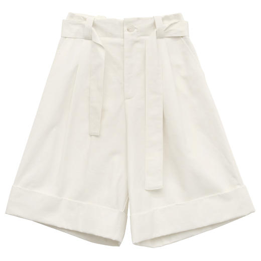 雀说A字显瘦外卷边五分休闲短裤子女春夏新款ALW258166 商品图1