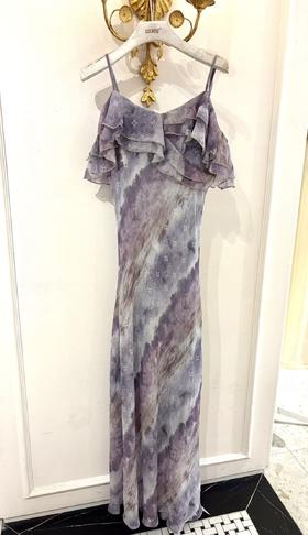 【门店同款】ENJOY夏季“悠然之境”茶歇浪漫荷叶边度假裙 163993115