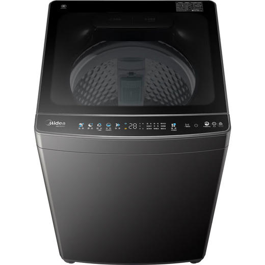 美的（Midea）10公斤波轮洗衣机 全自动家用 元气牛奶精华洗 1.25洗净比  天沐2.0 DDM直驱变频电机  玻璃盖 MB10S30D 商品图1