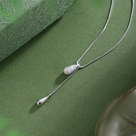 子佩集【风之曳影】银S925套链【YL-6869101XW】项链时尚水滴2601