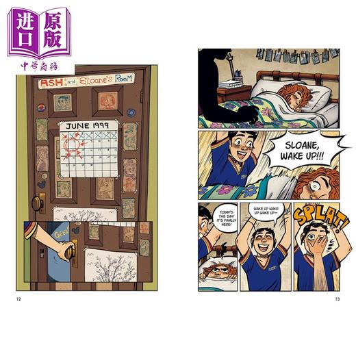 预售 【中商原版】中间物 绘本小说 英文原版 Inbetweens Faith Erin Hicks 商品图1
