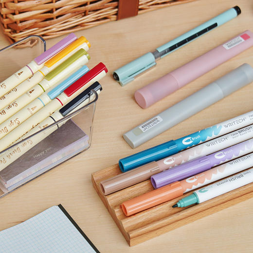点石制笔AZ花体彩色笔 | 书写流畅、适合日常记录&创意设计、彰显独特风格与专业质感 商品图2