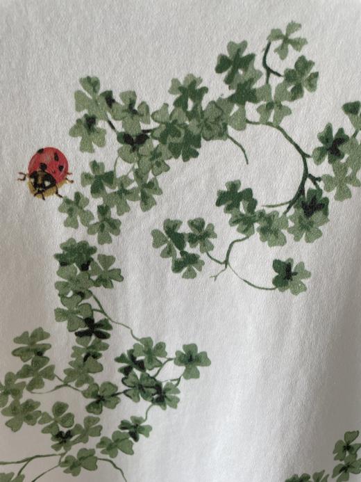 女款花卉印花短袖T恤ba010 商品图2