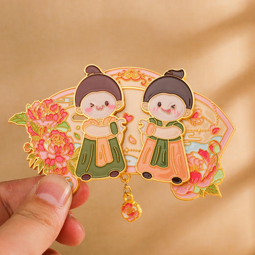 嫡长闺比心滑动冰箱贴 商品图2