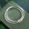 子佩集【三生之缘】银S9999手镯【TC0522798】三个圈2601 商品缩略图0