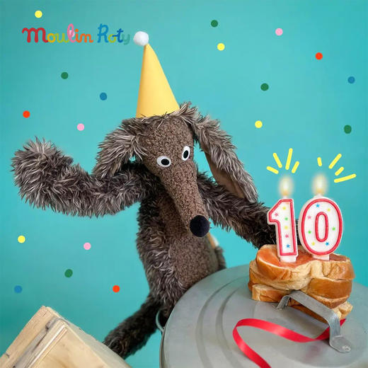 Moulin Roty 脏脏狗&扁扁猫 玩偶 法国快乐学校系列系列  BBF-“Better best friend” 法国品牌 商品图9