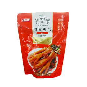 五合乡妹子160g多味泡卤鸡爪