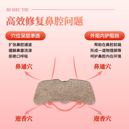 容德观心 鼻舒贴  换季敏感/感冒鼻堵/鼻干鼻痒/鼻塞流涕/频繁擤鼻/张口呼吸  单盒77元  限时买赠（154元到手3盒） 商品图6