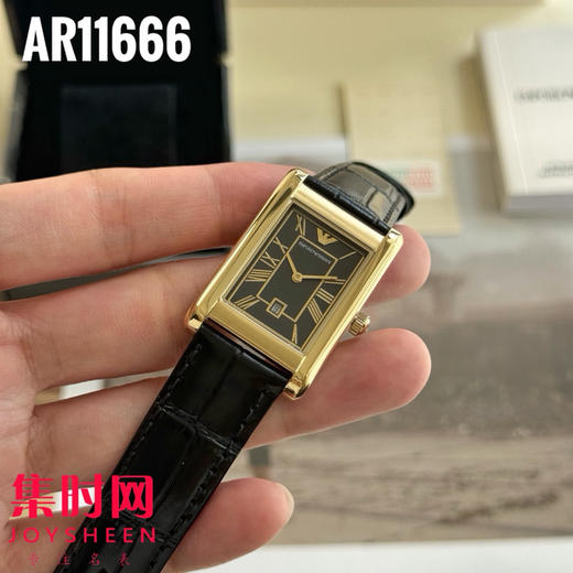 原单阿玛尼AR11666 方形男士腕表 小手腕福音
机芯：原装进口石英机芯 商品图1