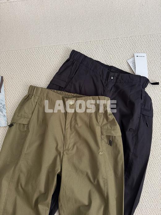 LACOSTE 180g细斜纹束脚裤 商品图1